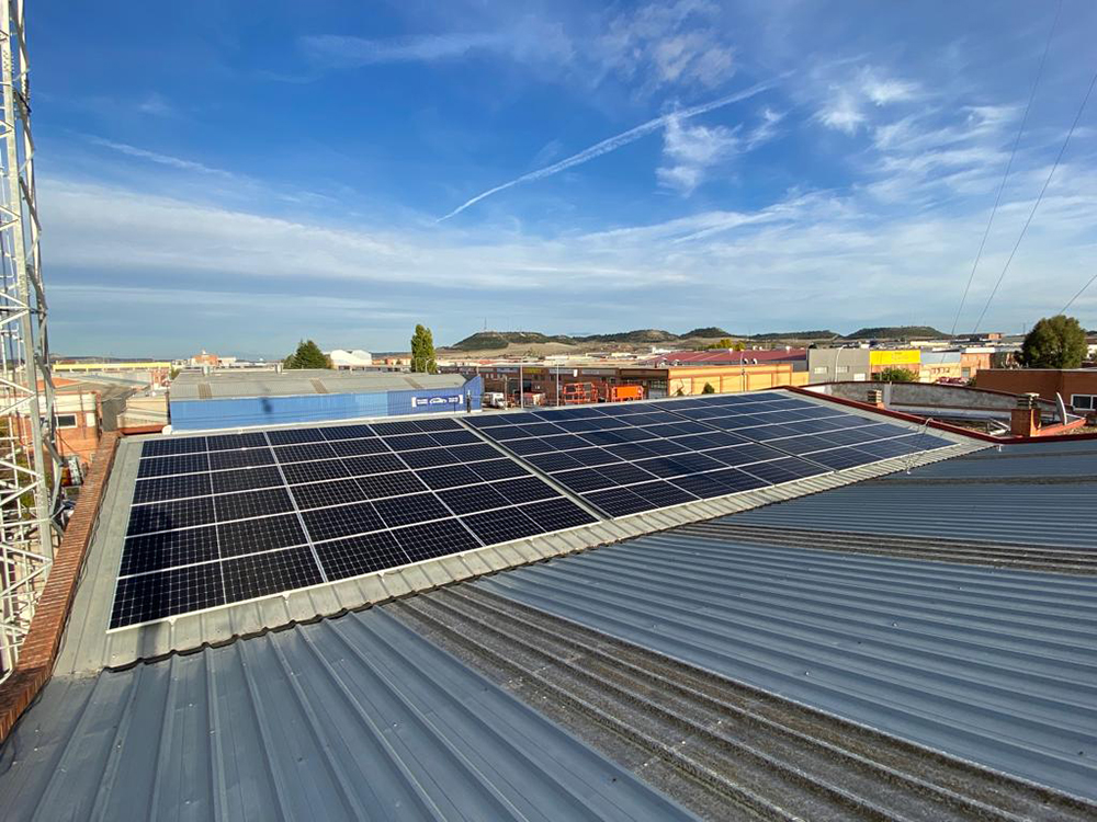 La instalación fotovoltaica para Fibergreen se amortizará en 2,5 años