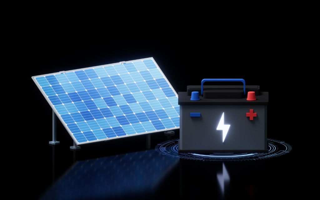 Il existe différents types de batteries pour panneaux solaires