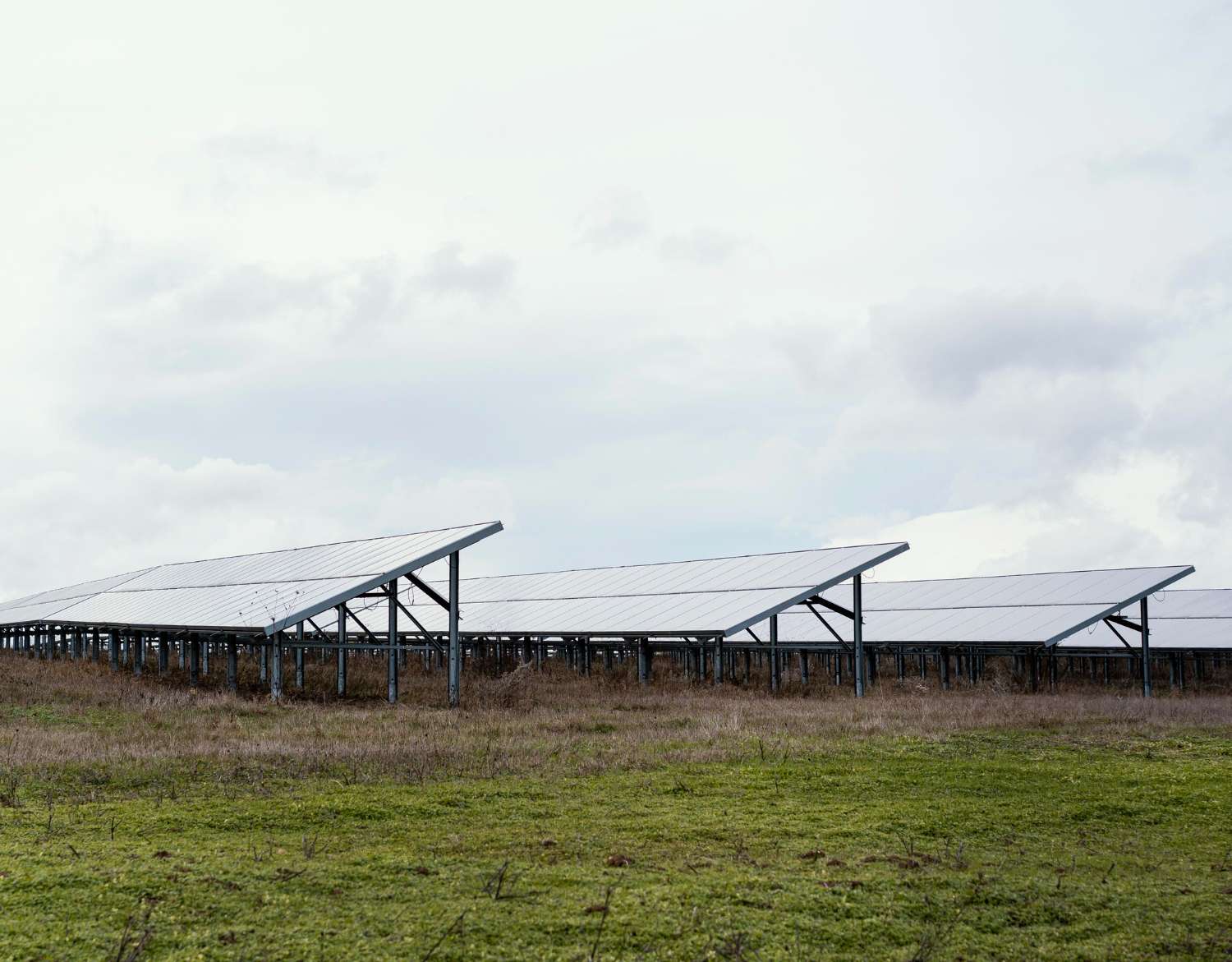 Installation de panneaux solaires dans le nord de l'Espagne