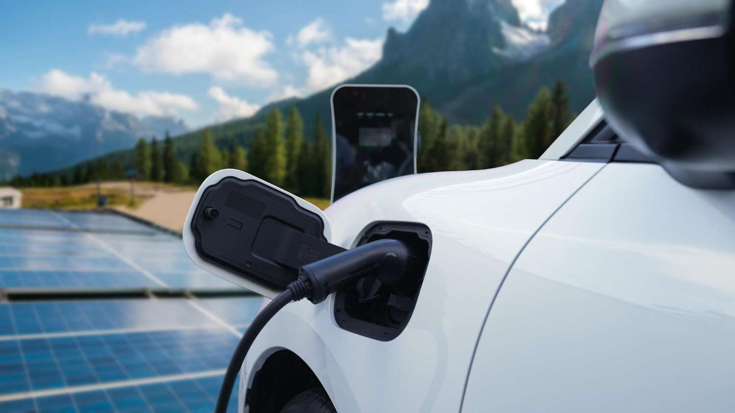 Chargeur solaire pour voiture électrique